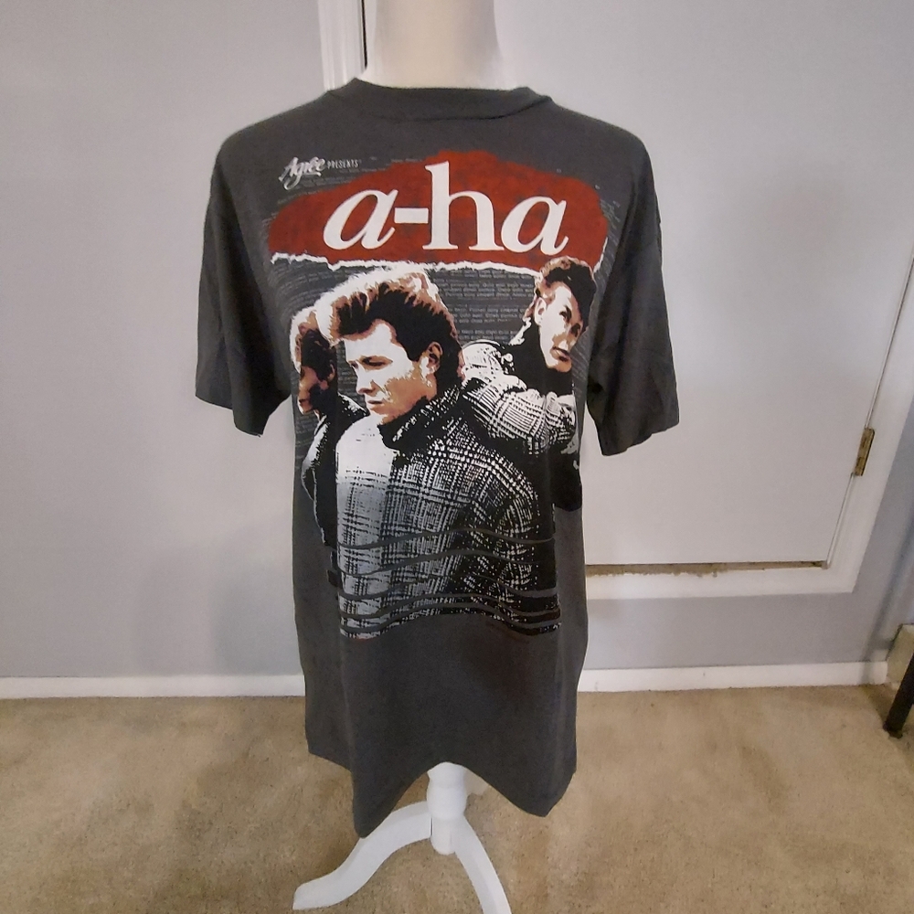 A-ha VINTAGE rare Tour T-Shirt